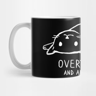 Overthinking and also hungry Mug